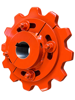 Sprockets-Orange-steel-sprocket